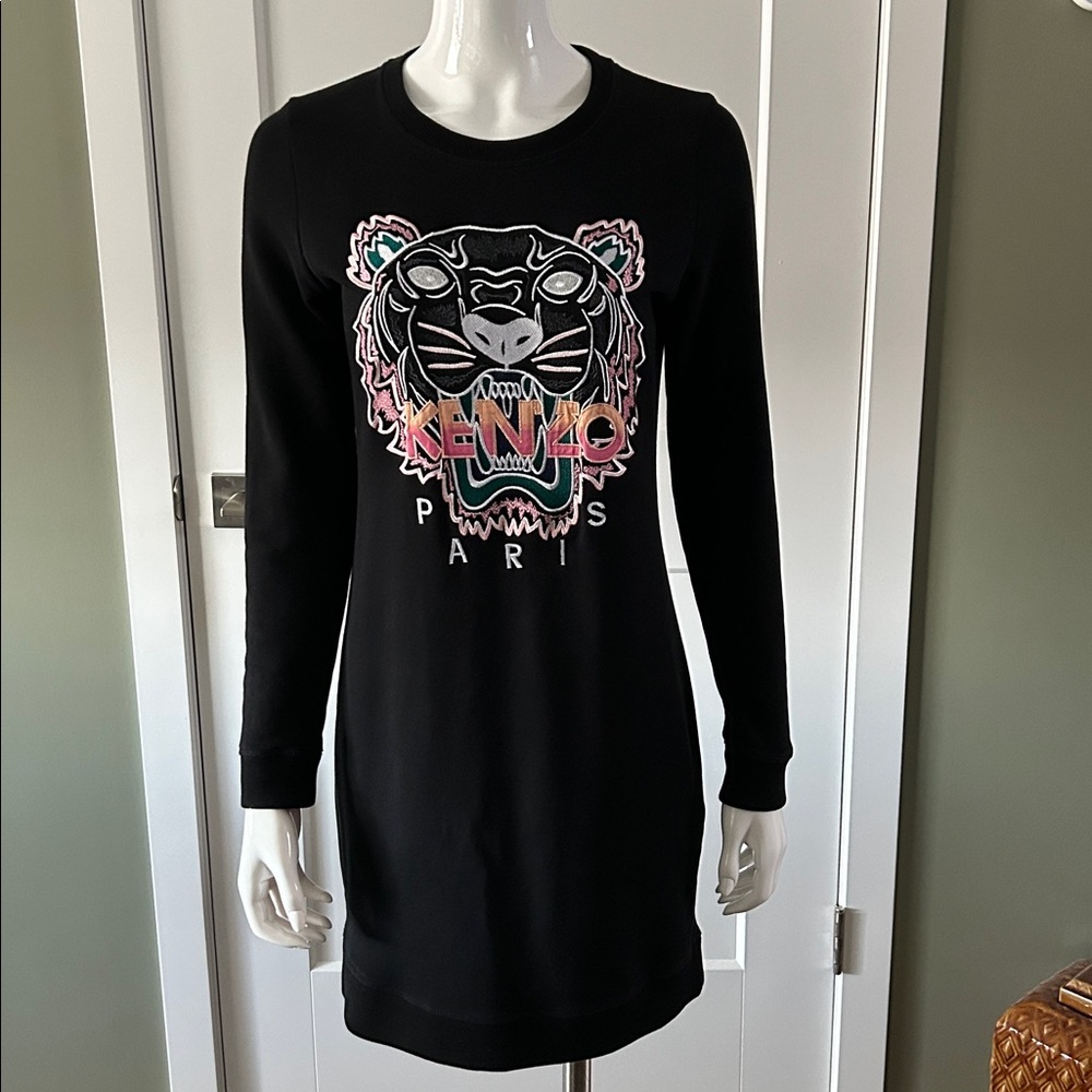 Authentic Kenzo Sweatshirt Dress - Picture 4 of 16